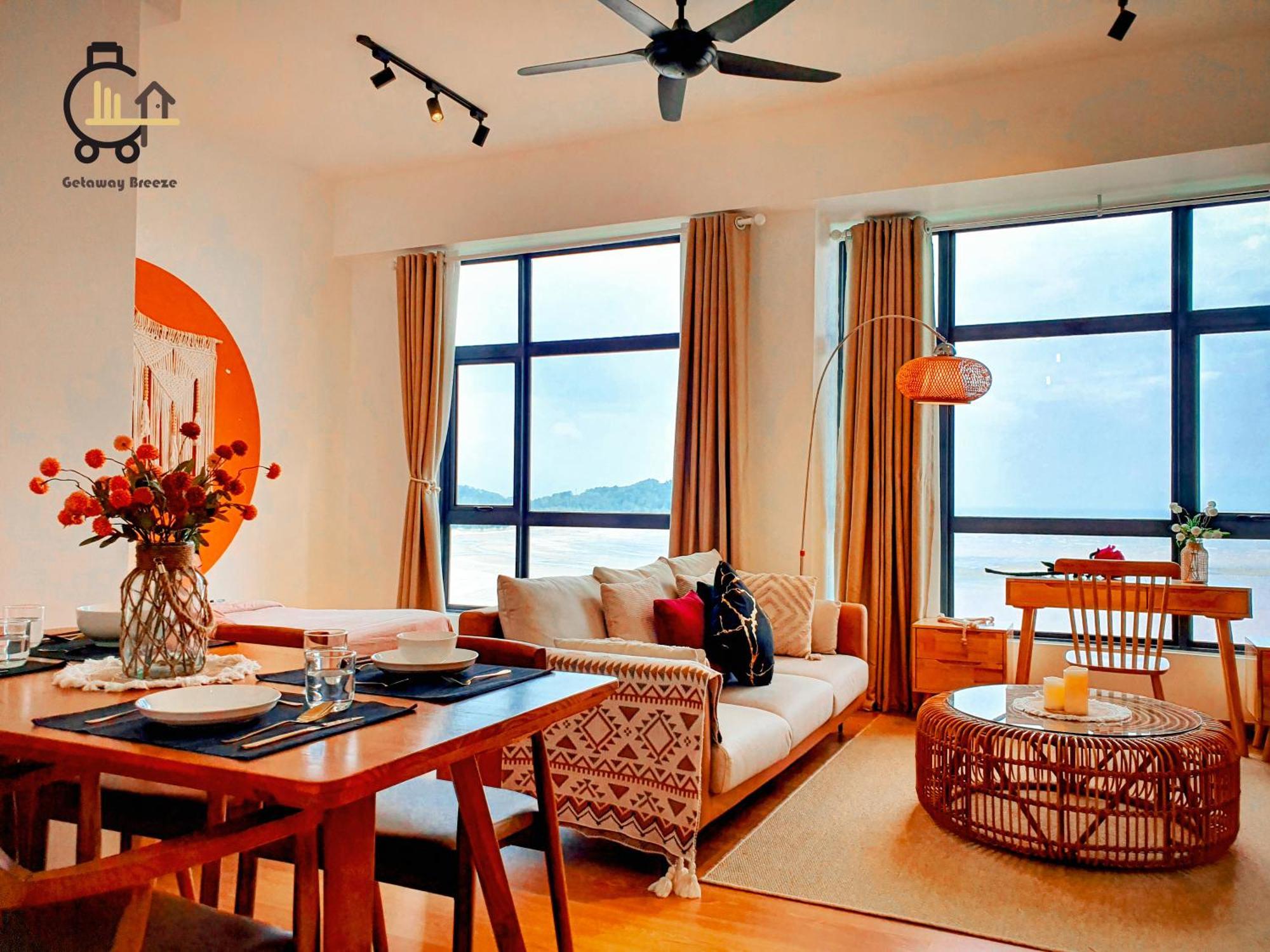 1 Min To Seaview & Sunrise Heart Of Kuantan Apartment Ngoại thất bức ảnh
